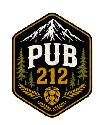 Pub 212 logo top - Homepage