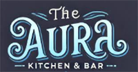The Aura Kitchen & Bar logo top - Homepage