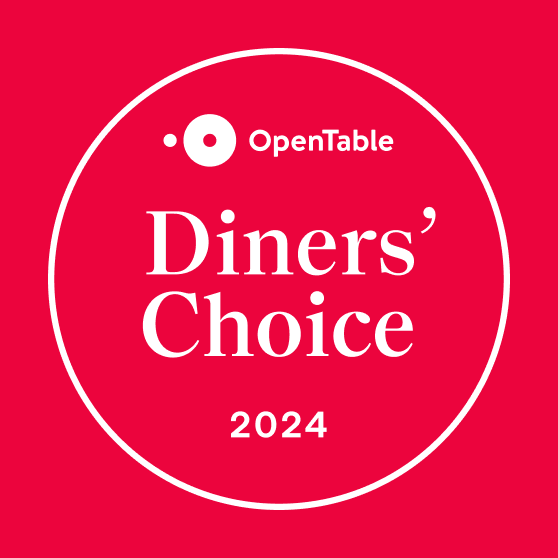 OpenTable Diners' Choise award