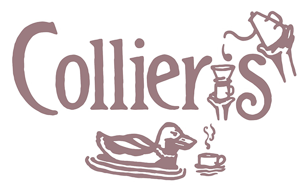 Collier's Cafe logo top - Homepage