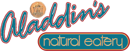 Aladdin's Natural Eatery logo top - Homepage
