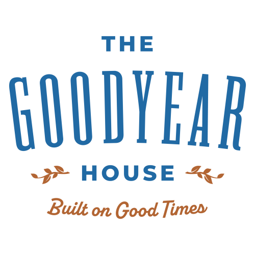The Goodyear House logo scroll