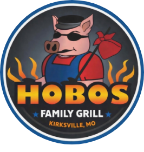 Hobos Family Grill logo top - Homepage
