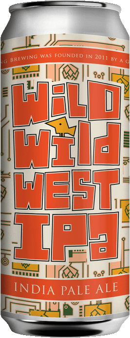 Wild Wild West IPA can