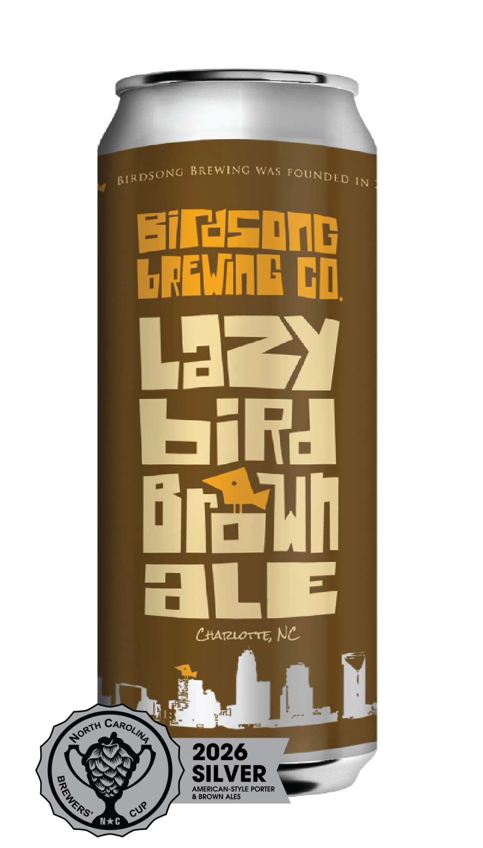 Lazy Bird Brown Ale can
