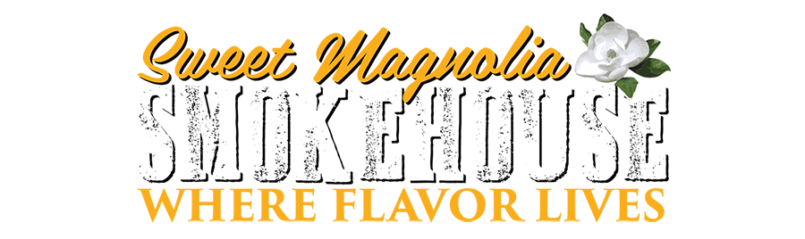Sweet Magnolia Smokehouse logo scroll