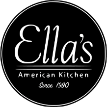 Ella's Cafe logo top