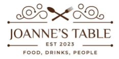 Joanne's Table logo top - Homepage