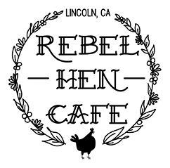 Rebel Hen Cafe logo top - Homepage