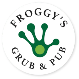 Froggy's Grub & Pub logo top - Homepage