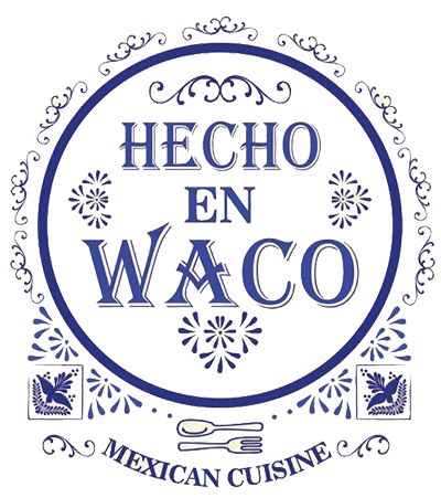Hecho en Waco logo scroll
