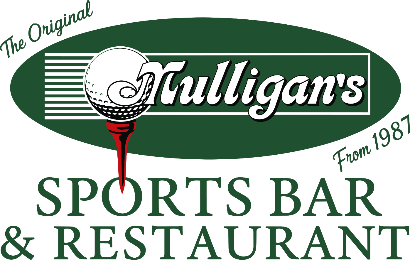 Mulligan's Sports Bar and Restaurant logo top - Homepage