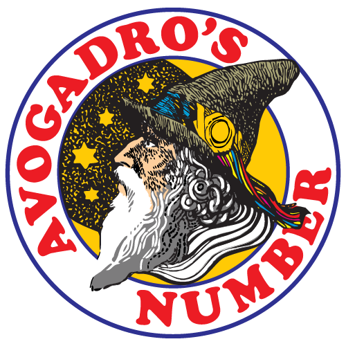 Avogadro's Number logo scroll