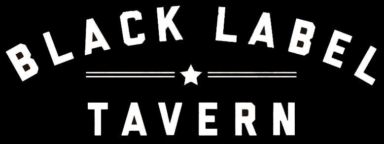 Black Label Tavern logo scroll - Homepage