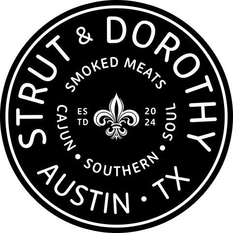 Strut & Dorothy logo scroll - Homepage