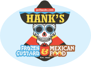 Hank's Frozen Custard logo top - Homepage