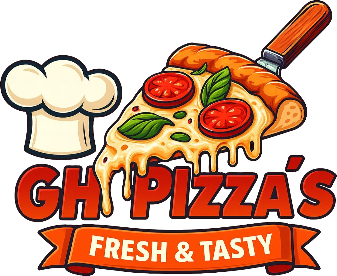 GH Pizza's logo top - Homepage