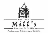 Mill's Tavern & Grille logo top - Homepage