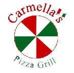 Carmella's Montford logo scroll