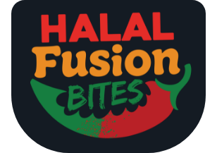 Halal Fusion Bites logo scroll - Homepage