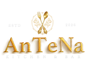 AnTenA Kitchen and Bar logo top - Homepage