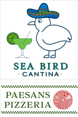 Sea Bird Cantina & Paesans Pizzeria logo top - Homepage