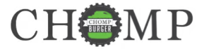 Chomp Burger logo top - Homepage