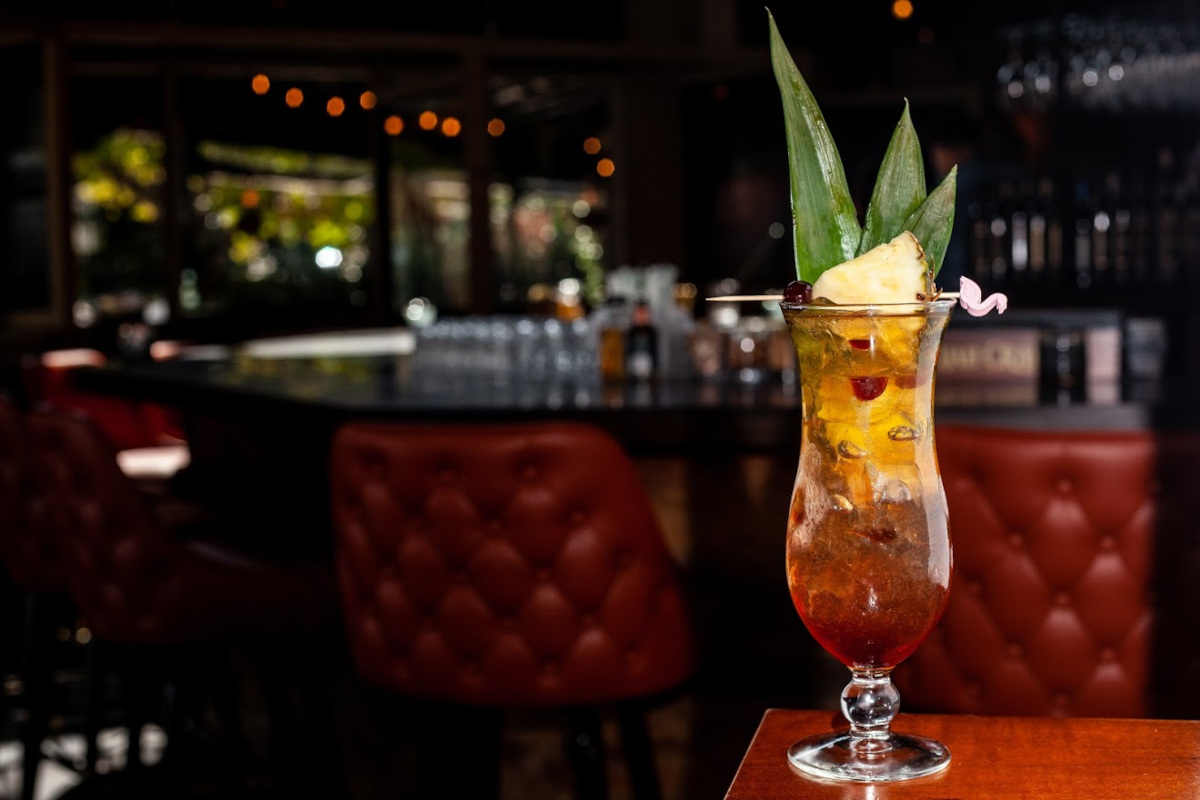 Hurricane Connie cat cocktail