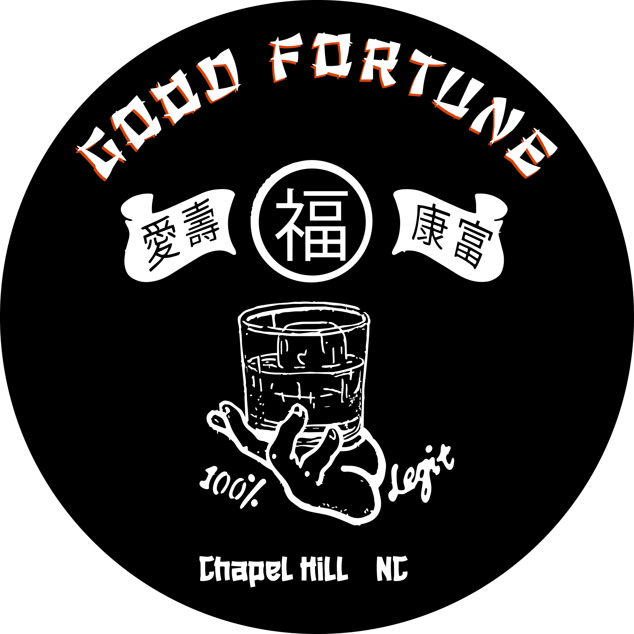 Good Fortune logo scroll - Homepage