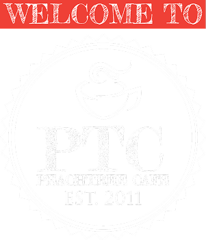 The Peachtree Cafe logo top - Homepage