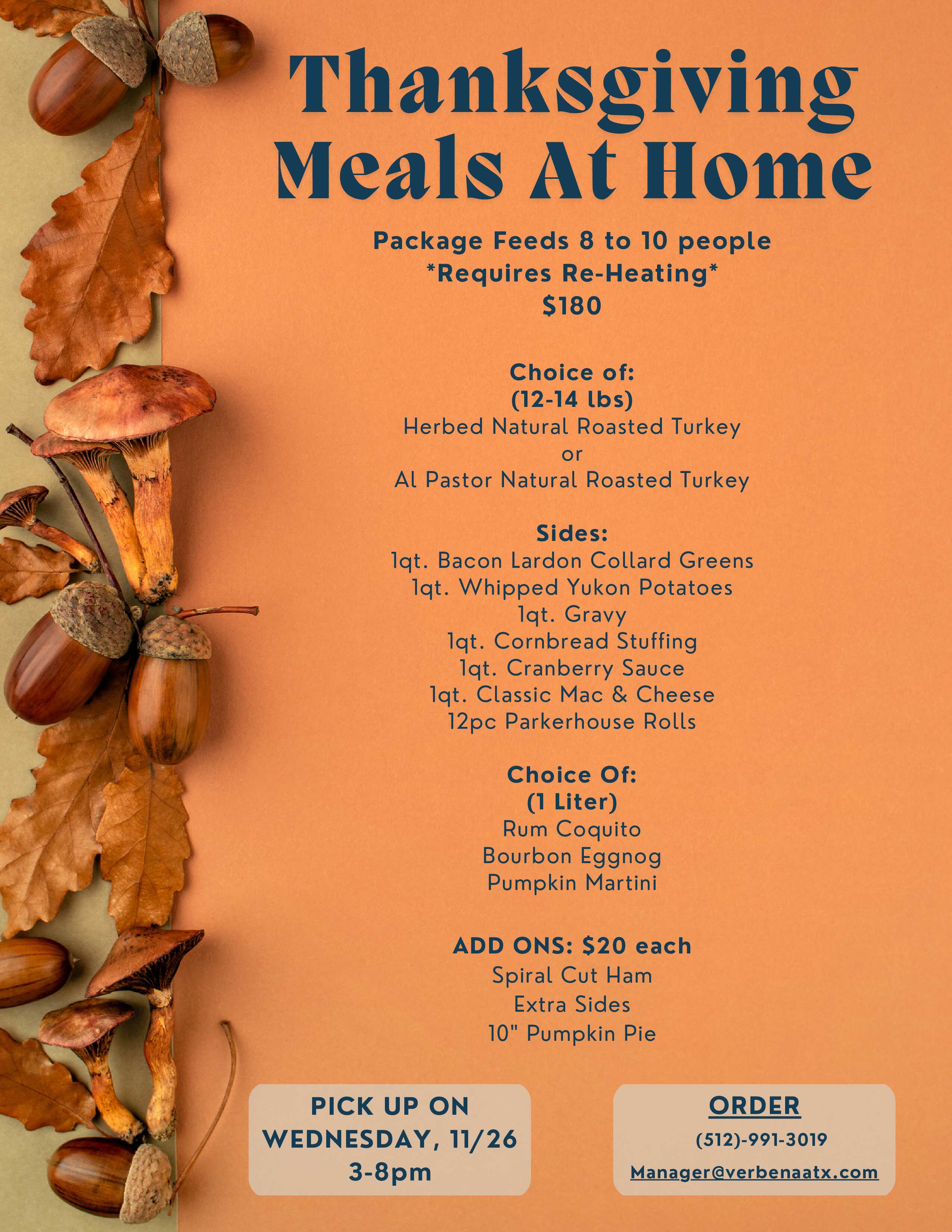 Thanksgiving Meals At Home