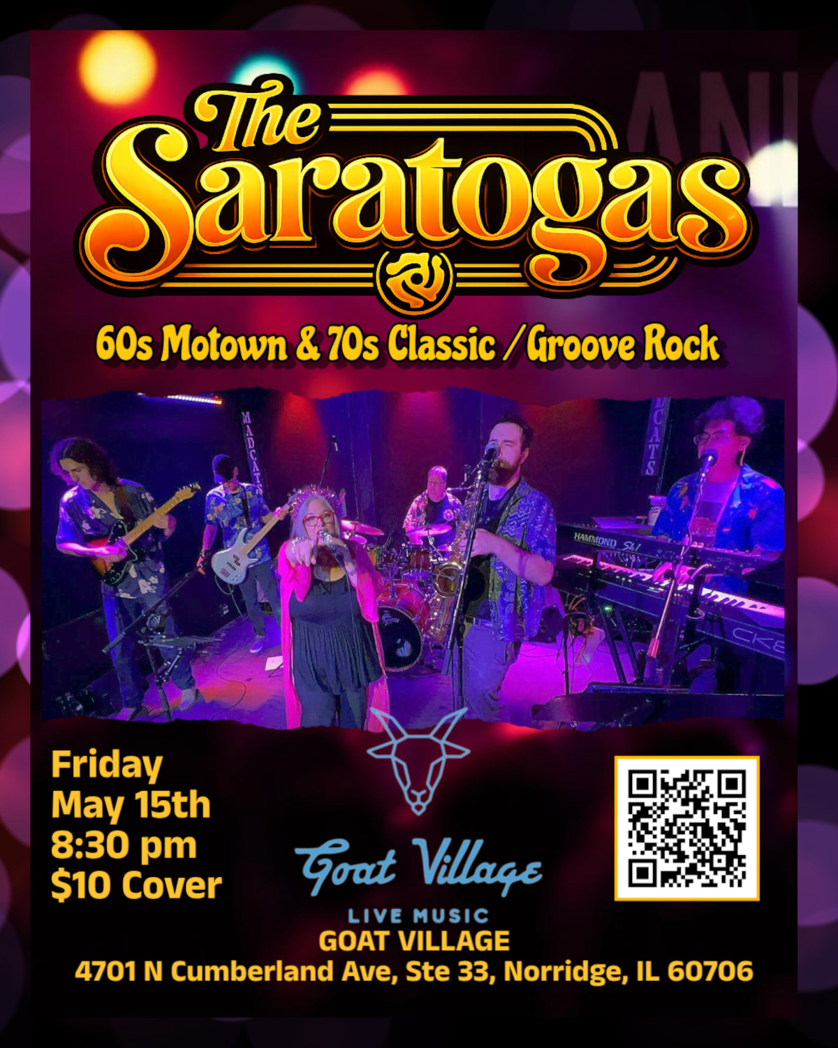 May 15th The Saratogas
