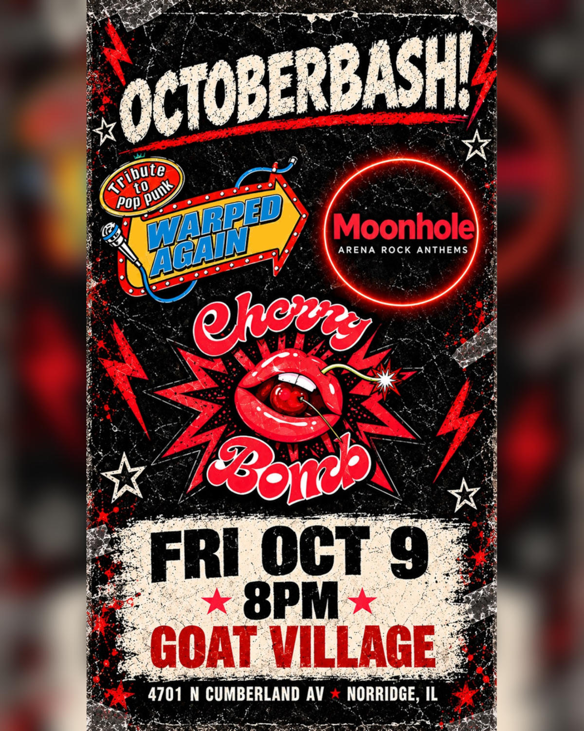 Octoberbash, Fri, Oct 9, 8 PM