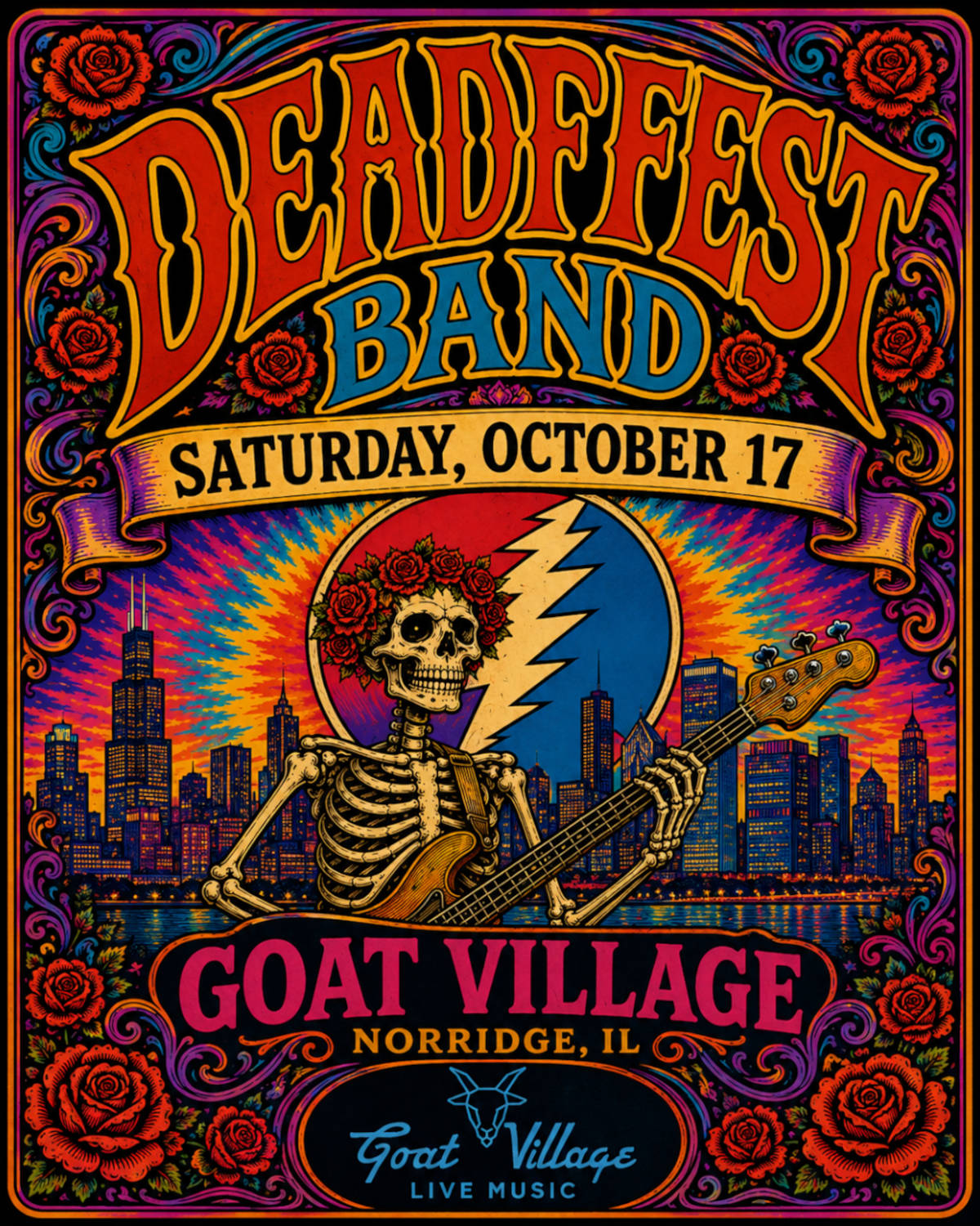 Deadffest Band, Saturday, October 17