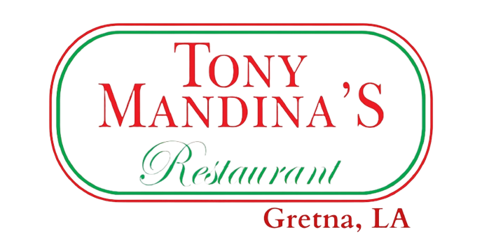 Tony Mandina's logo scroll