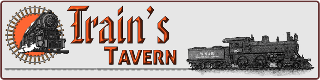 Train's Tavern logo top - Homepage