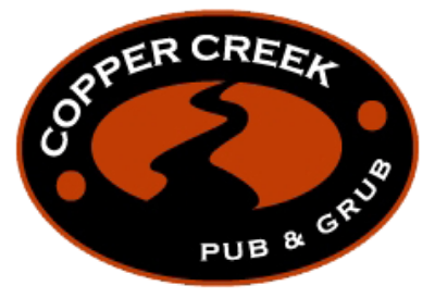 Coppercreek Pub & Grub logo scroll