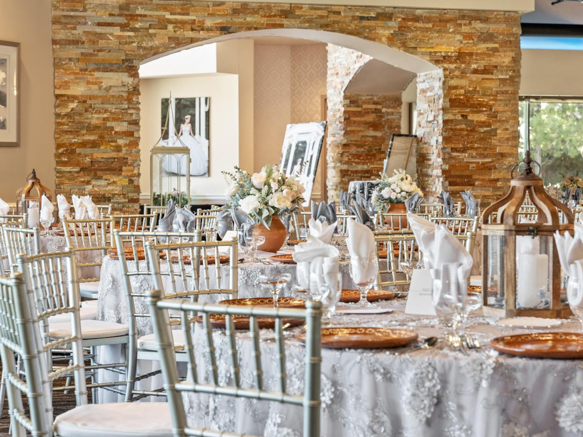 interior decoration of the restaurant