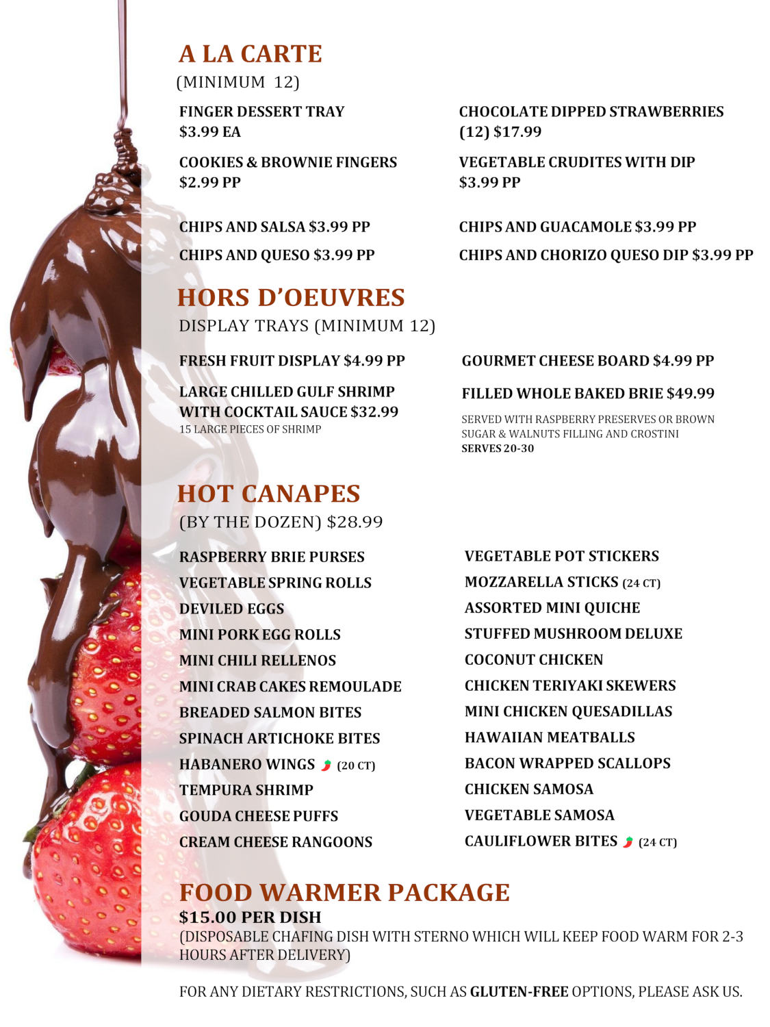 Corporate Catering Menu 9