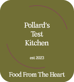 Pollard's Test Kitchen logo top - Homepage