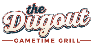 The Dugout Gametime Grill logo top - Homepage