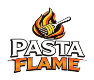 Pasta Flame logo top - Homepage