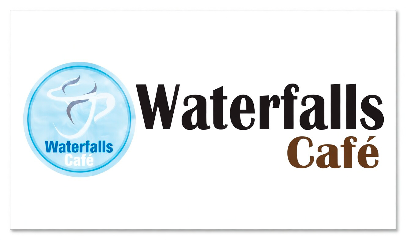 Waterfalls Cafe - Spring logo top - Homepage