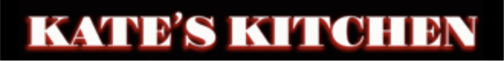 Kate's Kitchen logo top - Homepage