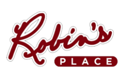 Robin's Place logo top - Homepage