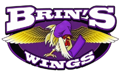 Brin's Wings logo top - Homepage