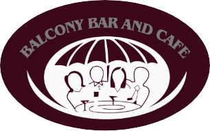 Balcony Bar & Cafe logo scroll