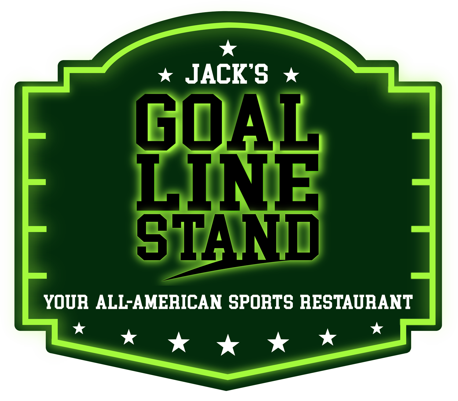 Jack's Goal Line Stand logo top - Homepage