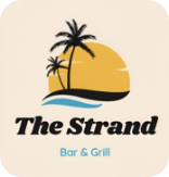 The strand bar & grill logo top - Homepage
