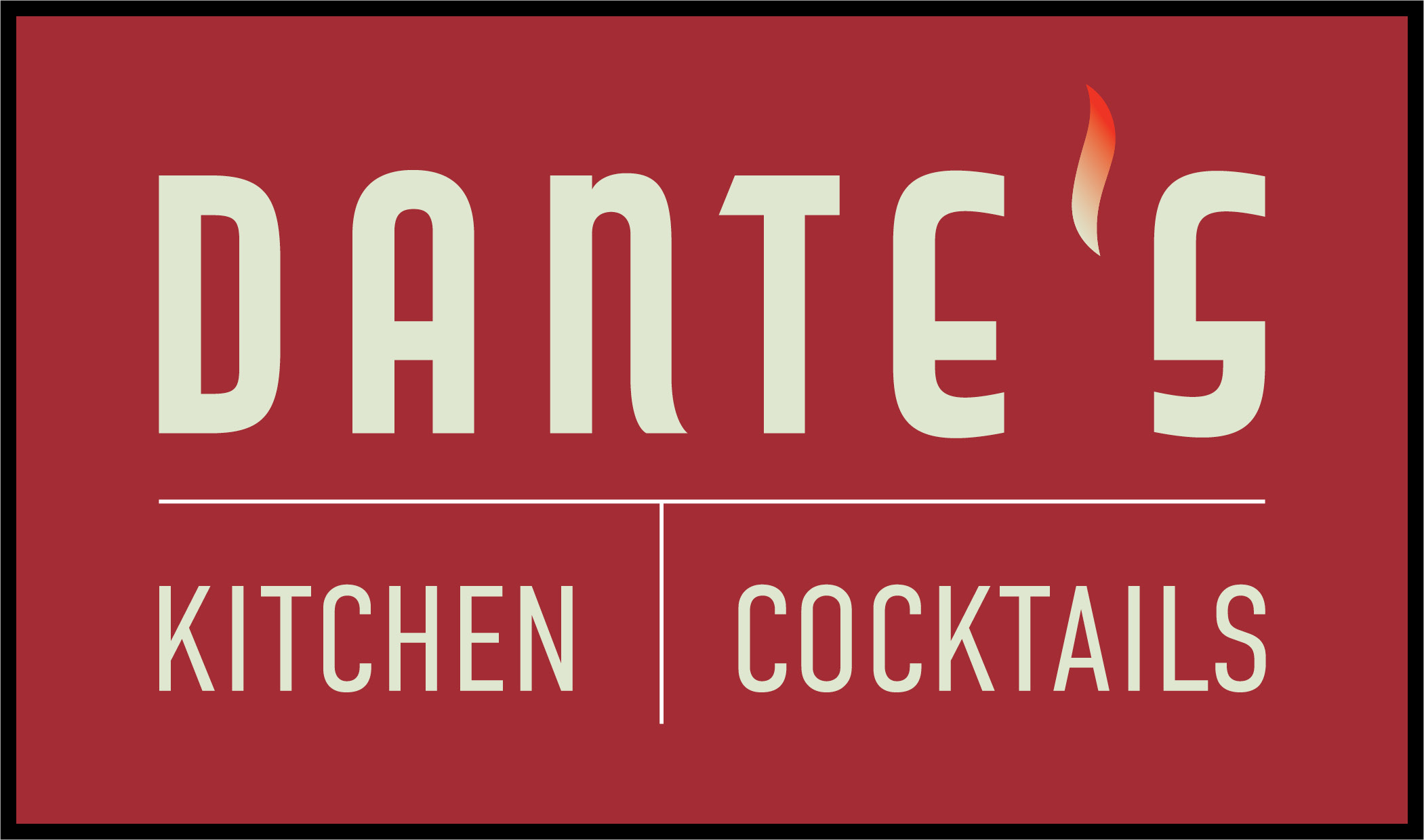 Dante's Fire logo top